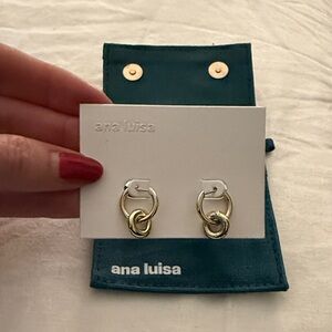Ana Luisa Gold Link Earrings